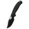 KUNWU Django Carbon Fiber Elmax AllBlack zsebkés - X707F