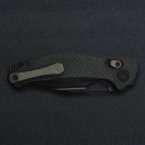 KUNWU Django Carbon Fiber Elmax AllBlack zsebkés - X707F