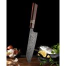 XIN XinCraft Santoku Damascus Acid Etched konyhakés - XC123