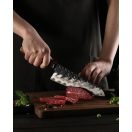 XIN XinCraft Hammered Forged Santoku konyhakés