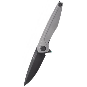 ANV Knives Z300 Titanium Blackblade zsebkés