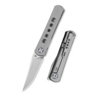 KIZER Feist 2 X Series M390 Titanium Clip Point zsebkés