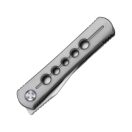 KIZER Feist 2 X Series M390 Titanium Clip Point zsebkés