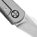 KIZER Feist 2 X Series M390 Titanium Hawkbill zsebkés
