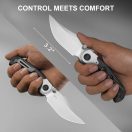 KIZER Pioneer L.F Nitro-V Aluminium Micarta zsebkés - ZX-FK03A3