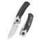 KIZER Pioneer L.F Nitro-V Aluminium Micarta Black zsebkés
