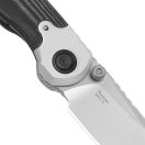 KIZER Pioneer L.F Nitro-V Aluminium Micarta Black zsebkés - ZX-FK03A6