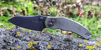 Egy zsebben hordható társ – Kizer Bulldog Micarta Black
